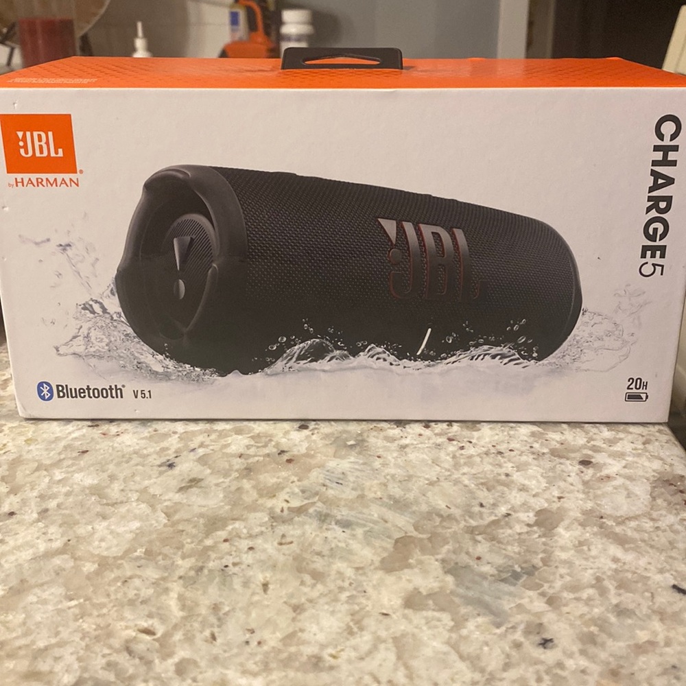 JBL Charge 5 Speaker - For Portable use - Wireless - Bluetooth - 4.2 Watt